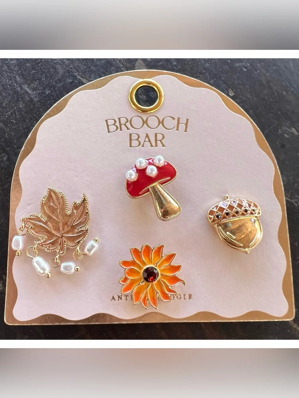 Anthropologie Nature Brooches